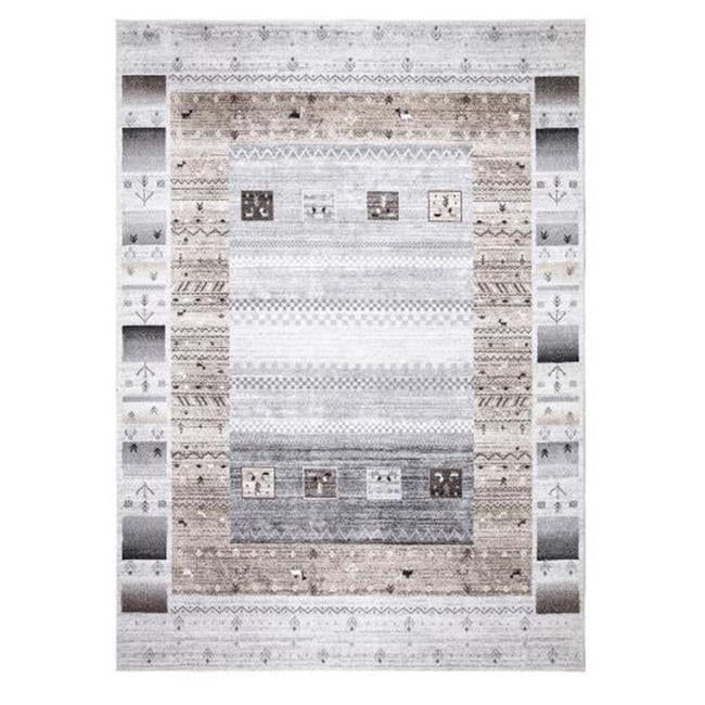 5 x 7 ft. Capri Tribal Area Rug, Ivory
