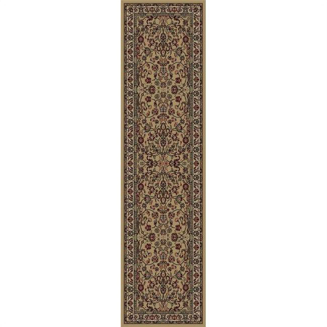 Picture of Concord Global 20213 2 ft. 7 in. x 5 ft. Persian Classics Kashan - Gold