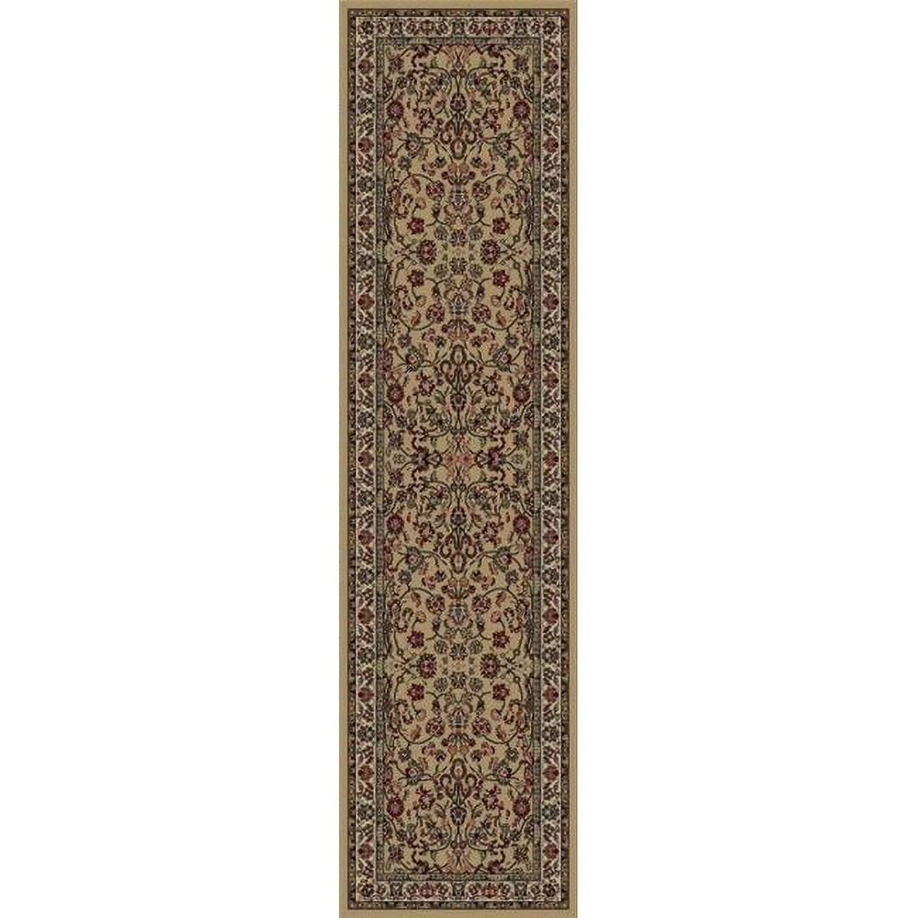 Picture of Concord Global 20215 5 ft. 3 in. x 7 ft. 7 in. Persian Classics Kashan - Gold