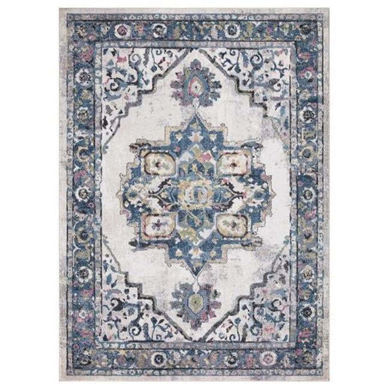 8 x 11 ft. Barclay Medallion Area Rug, Ivory