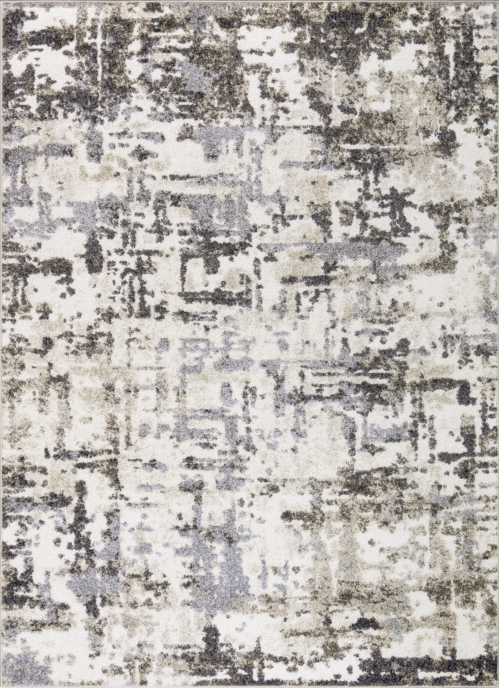 7 ft. 10 in. x 9 ft. 10 in. Atlantis Rectangle Area Rug - Ivory