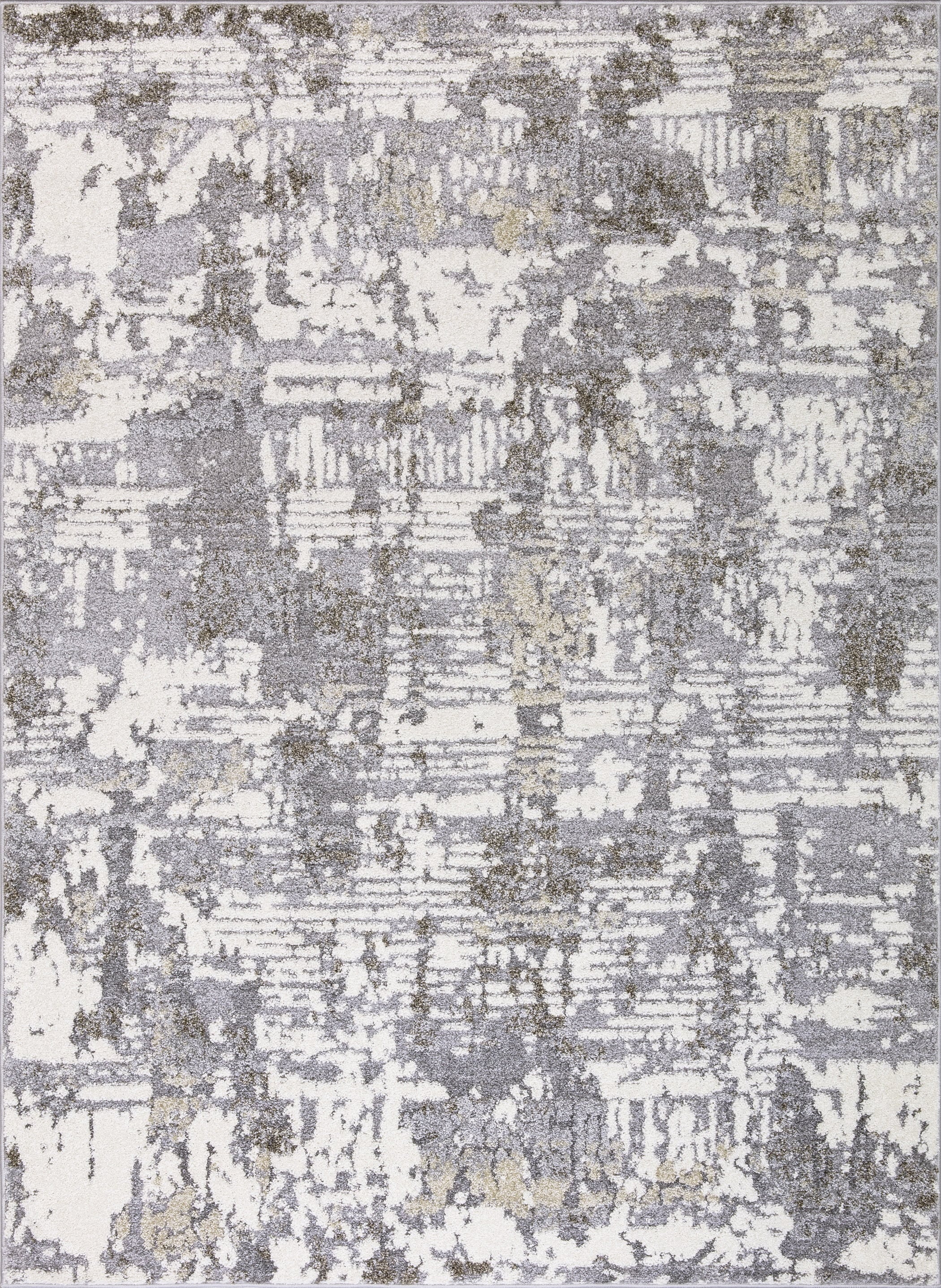 5 ft. 3 in. x 7 ft. 3 in. Rectangle Area Rug - Aqua & Gray