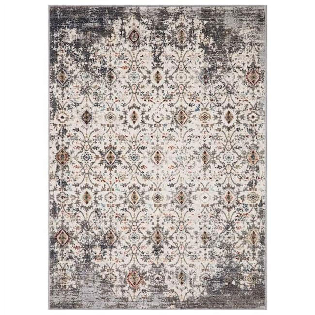 14563 3 x 5 ft. Morena Rectangle Area Rug, Multi Color