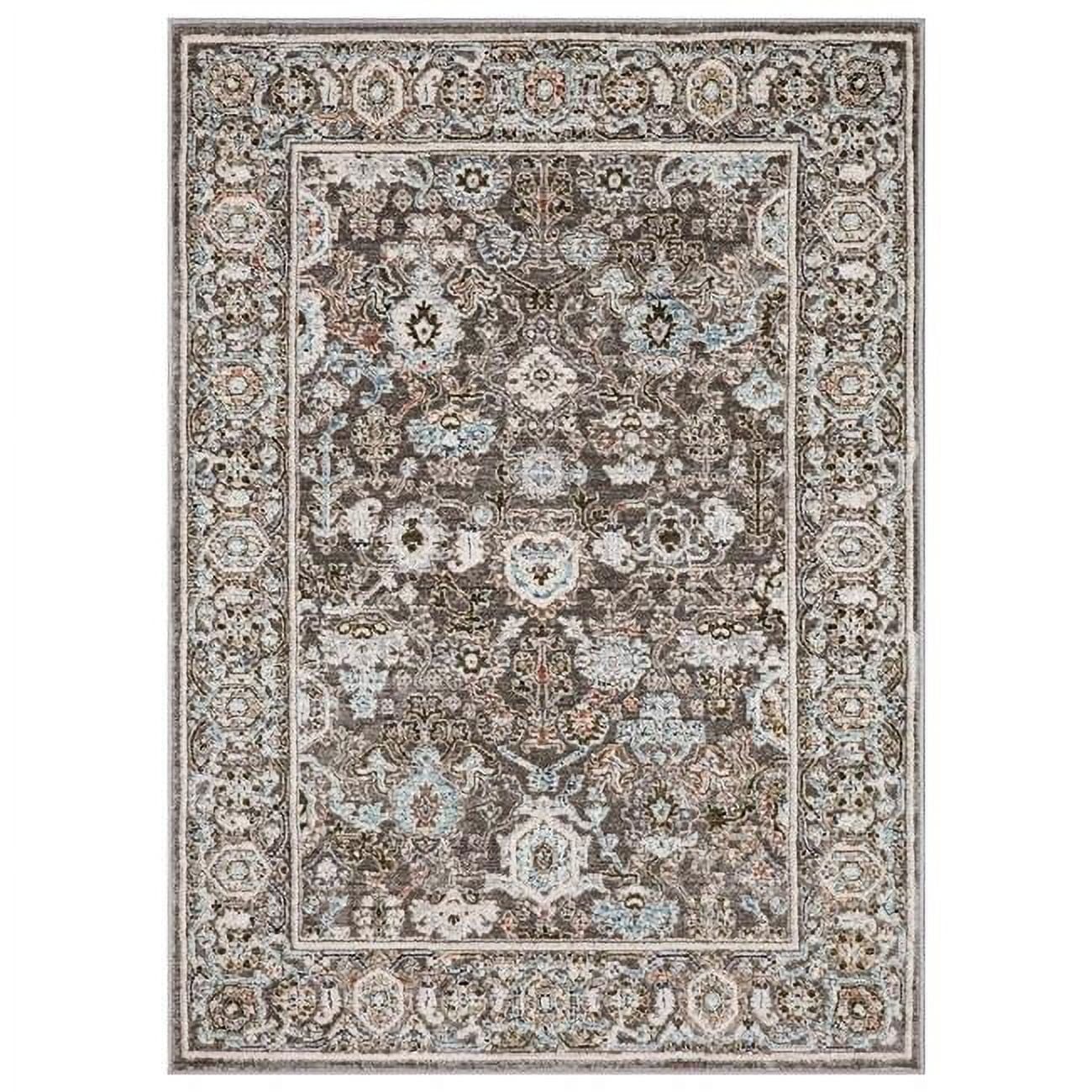 Sultan Rectangle Area Rug - Brown - 5 x 7 ft.