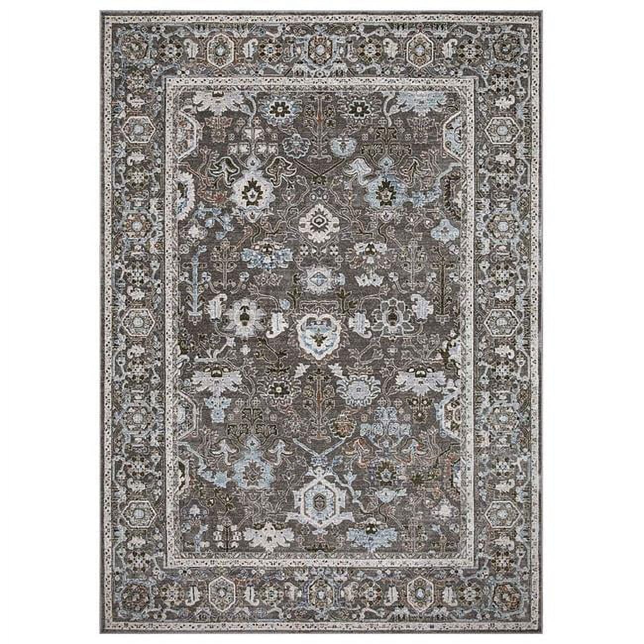 7 x 9 ft. Sultan Rectangle Area Rug - Brown