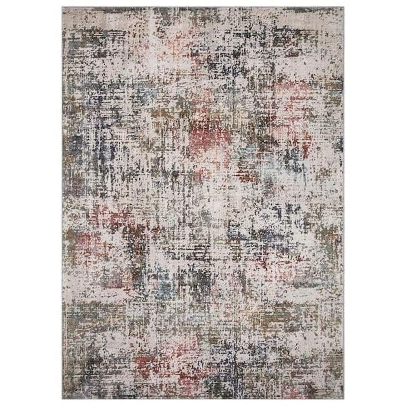 3 x 5 ft. Charlotte Rectangle Area Rug - Multi Color