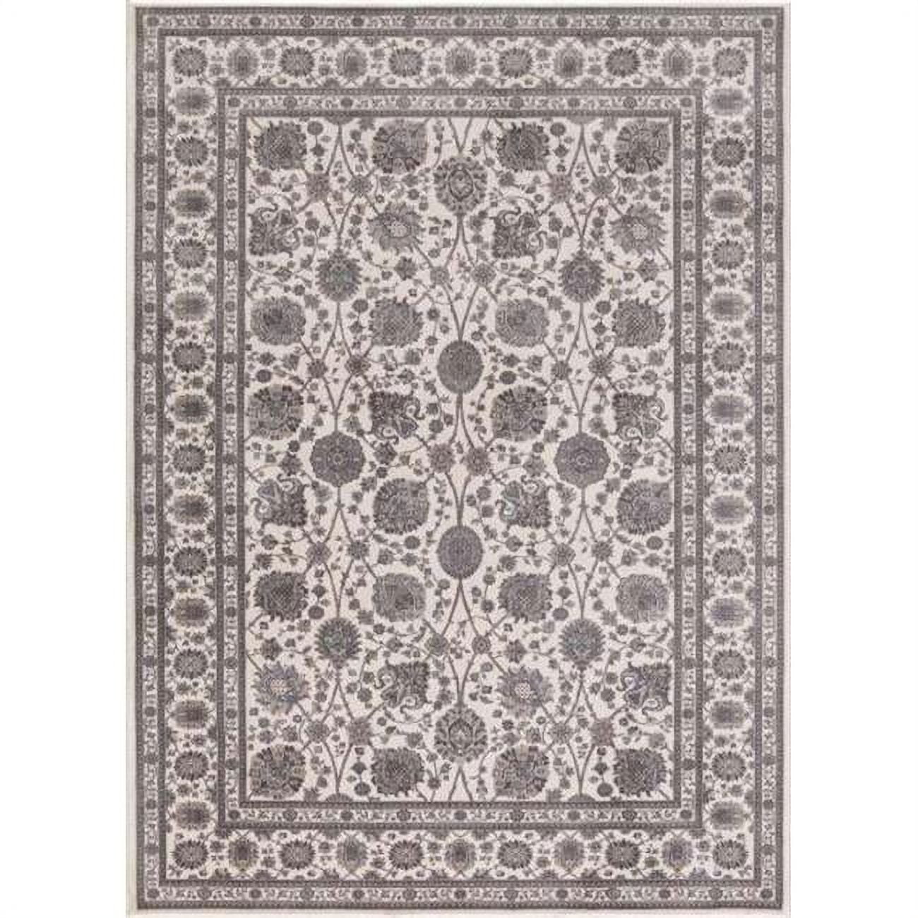 9 ft. 3 in. x 12 ft. 6 in.  Rectangle Area Rug - Ivory