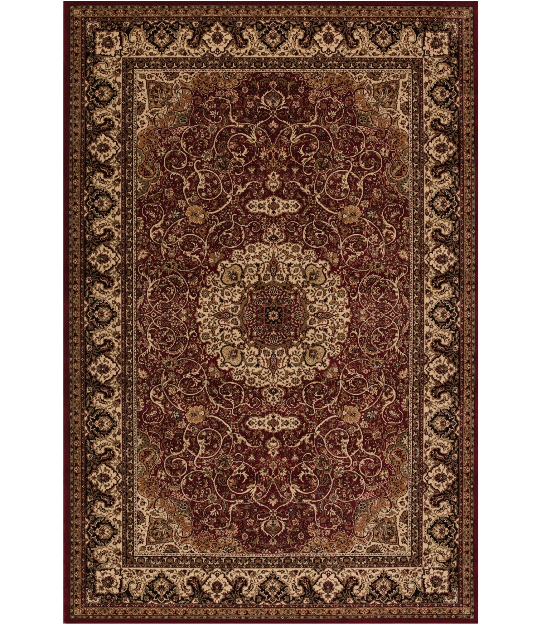 Picture of Concord Global 20307 7 ft. 10 in. x 11 ft. 2 in. Persian Classics Isfahan - Red