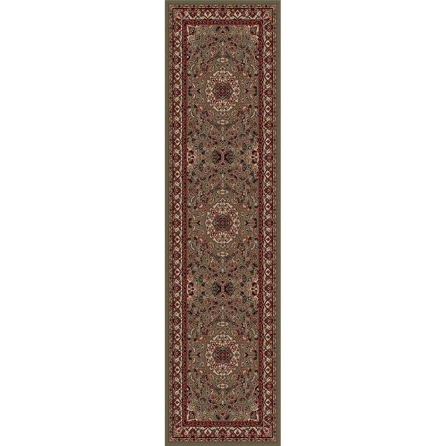 Picture of Concord Global 20355 5 ft. 3 in. x 7 ft. 7 in. Persian Classics Isfahan - Green
