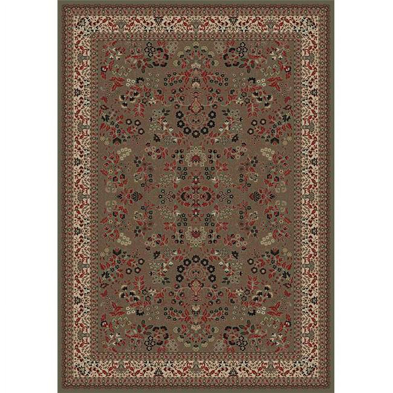 Picture of Concord Global 20357 7 ft. 10 in. x 11 ft. 2 in. Persian Classics Isfahan - Green