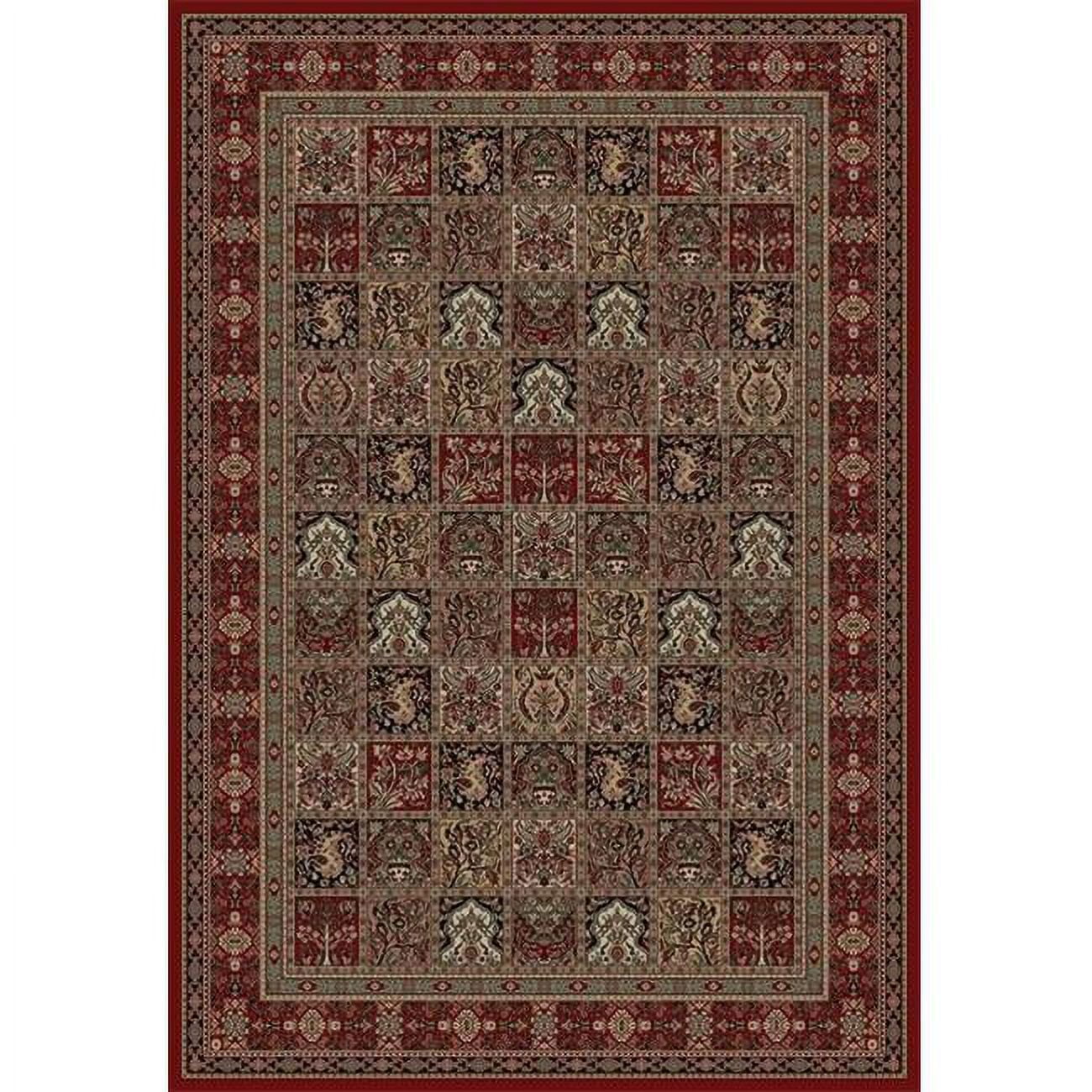 Picture of Concord Global 20402 2 ft. x 7 ft. 7 in. Persian Classics Panel - Red