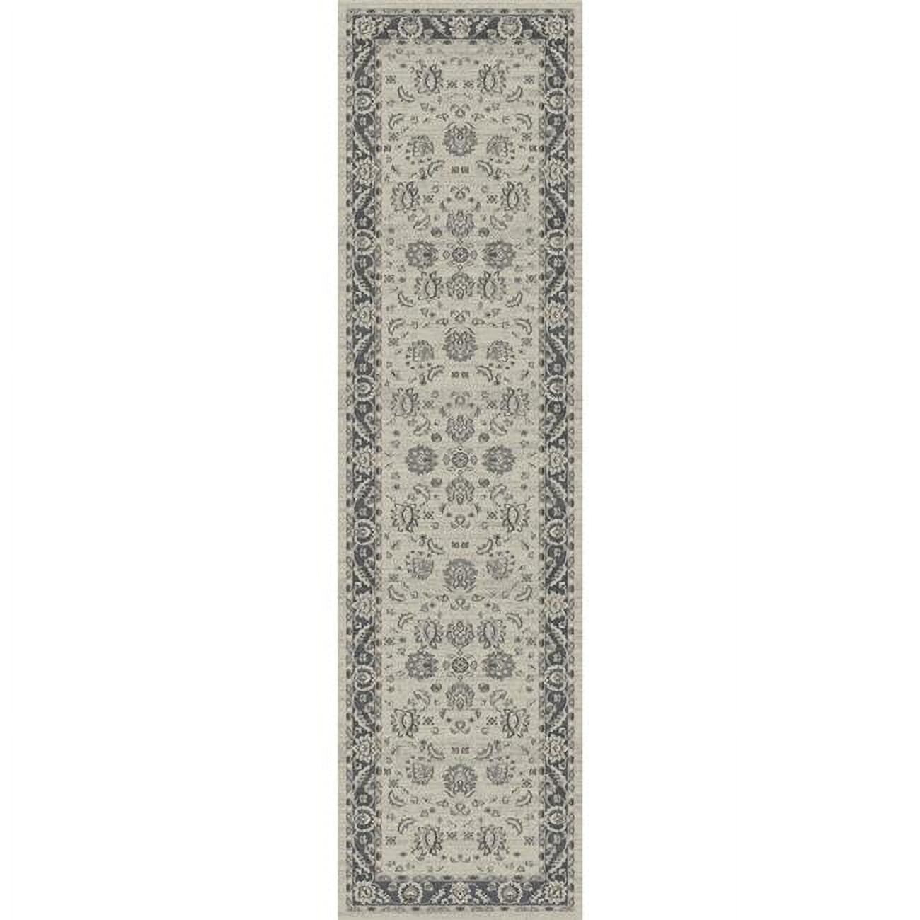 Picture of Concord Global 28222 2 ft. x 7 ft. 3 in. Kashan Mahal - Ivory