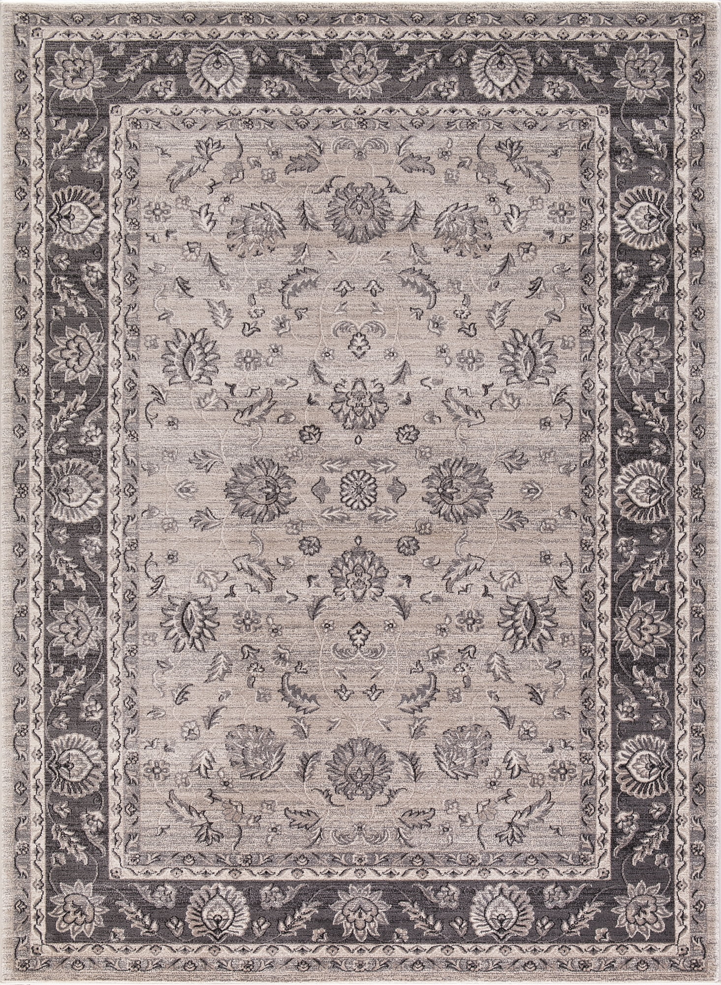 Picture of Concord Global 28227 7 ft. 10 in. x 9 ft. 10 in. Kashan Mahal - Ivory