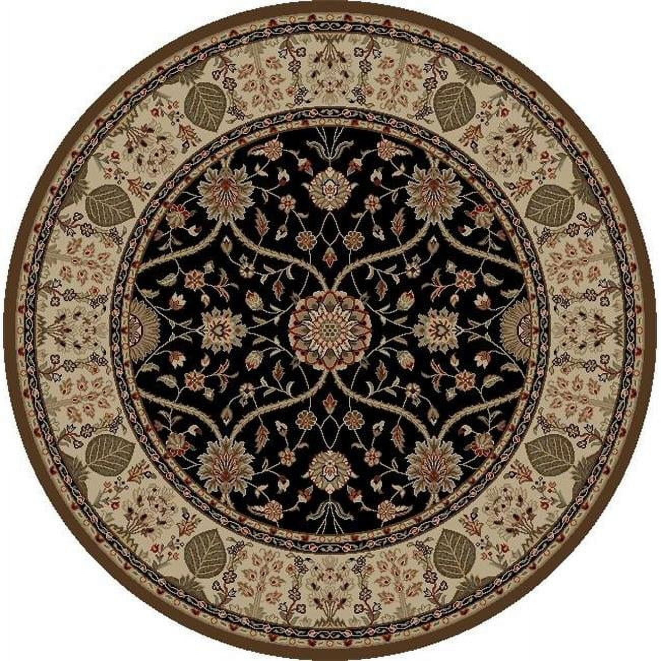 Picture of Concord Global 28332 2 ft. x 7 ft. 3 in. Kashan Heriz - Anthracite