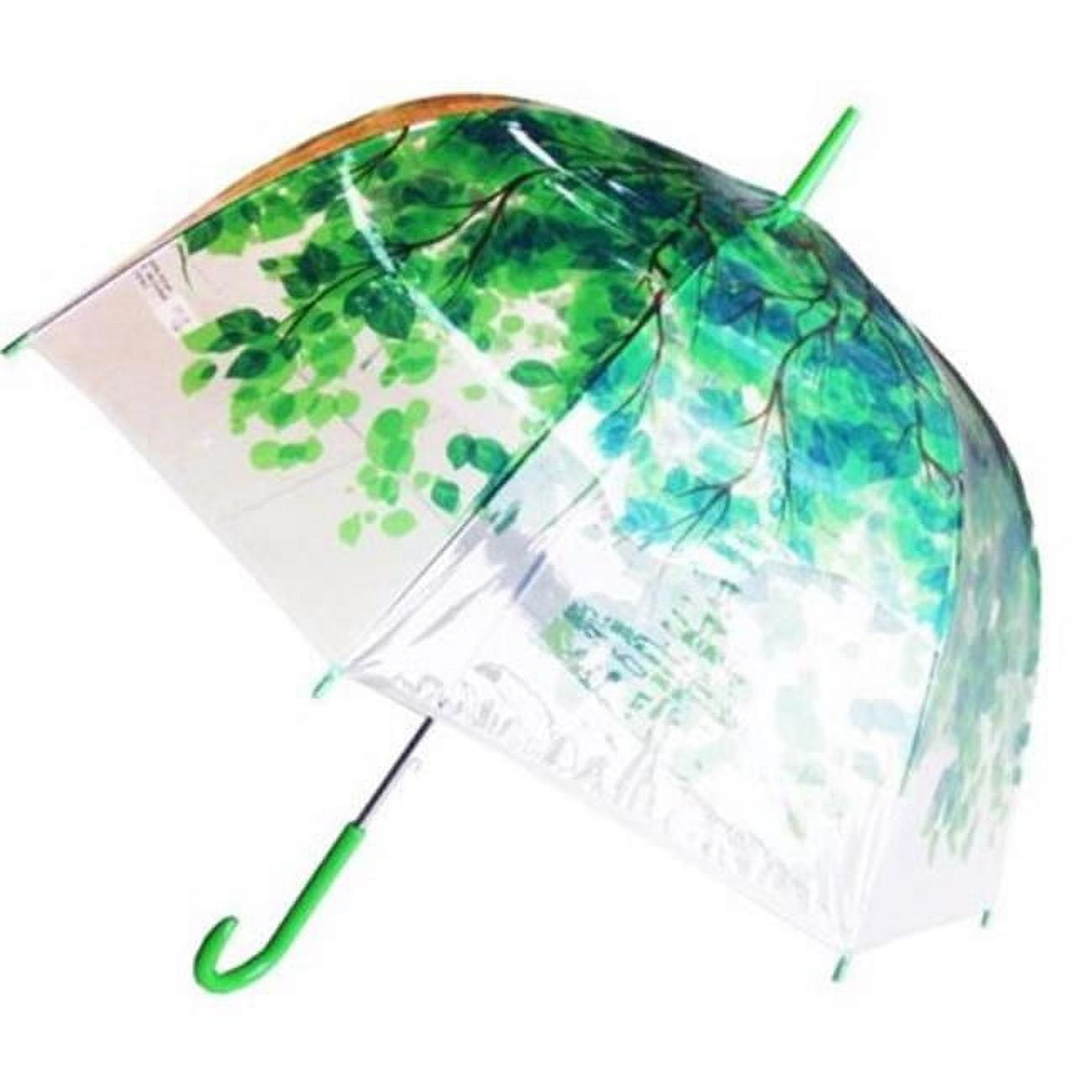 Picture of Conch 1260S Bubble Clear Dome Shape Umbrella in Forest Print