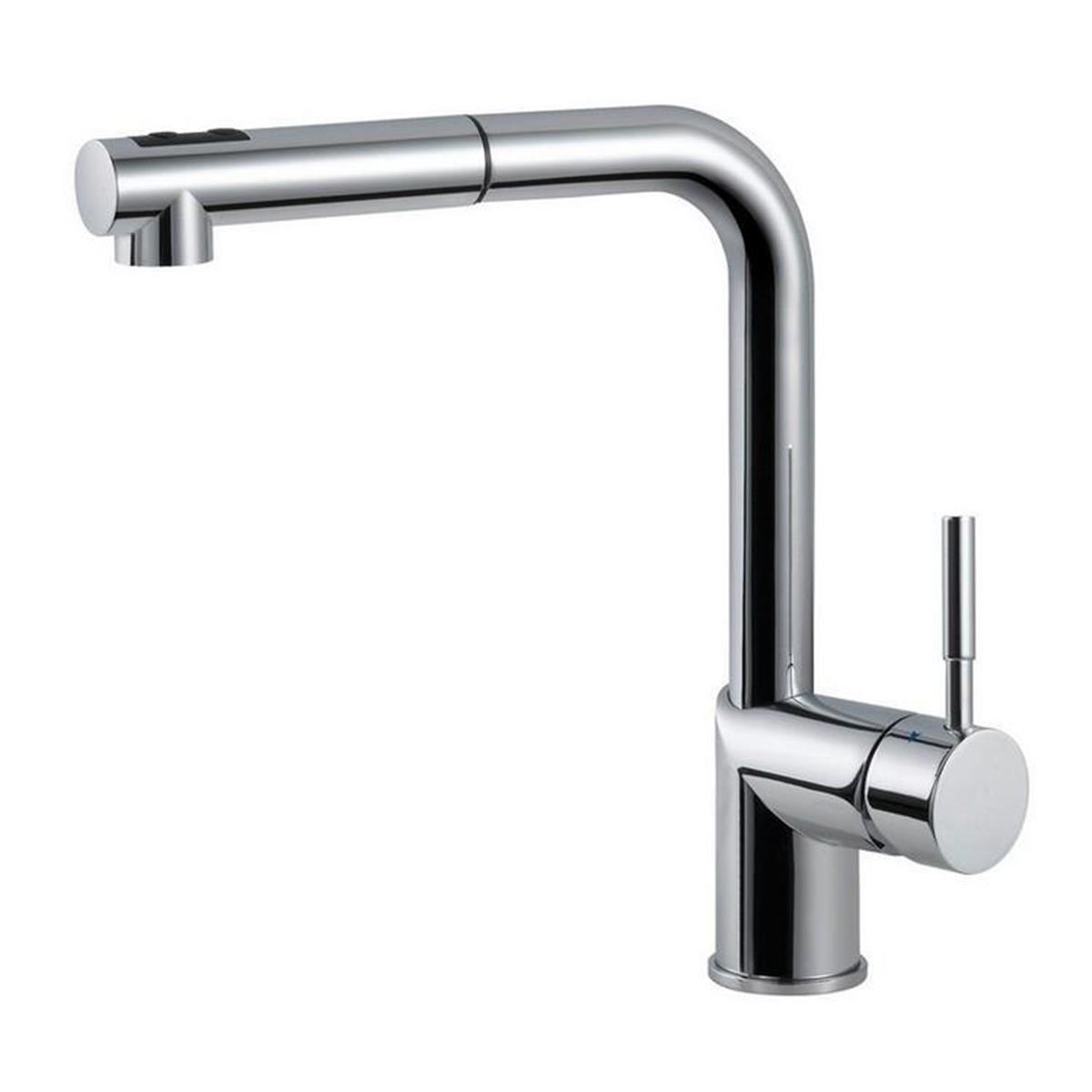 Picture of Concinnity Faucets 500200-ORB Pull-Out- Single Side Lever Hole Kitchen Set - Oil Rubbed Bronze