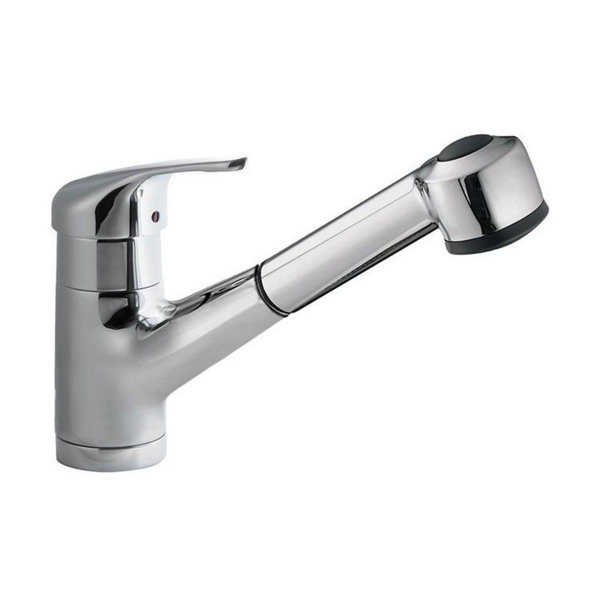 Picture of Concinnity Faucets 500300-SNI Pull-Out- Single Lever Hole Kitchen Set - Satin Nickel