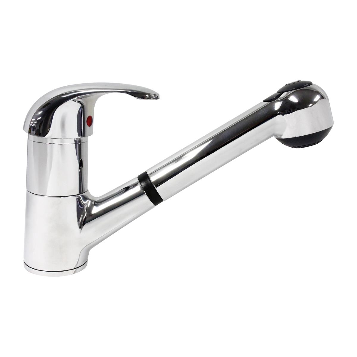 Picture of Concinnity Faucets 500310-PCH Pull-Out, Single Lever Hole Kitchen Set - Polished Chrome