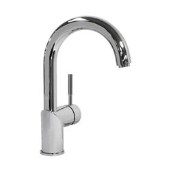 500500-PCH Swivel Spout, Single Side Lever Hole Bar Set - Polished Chrome