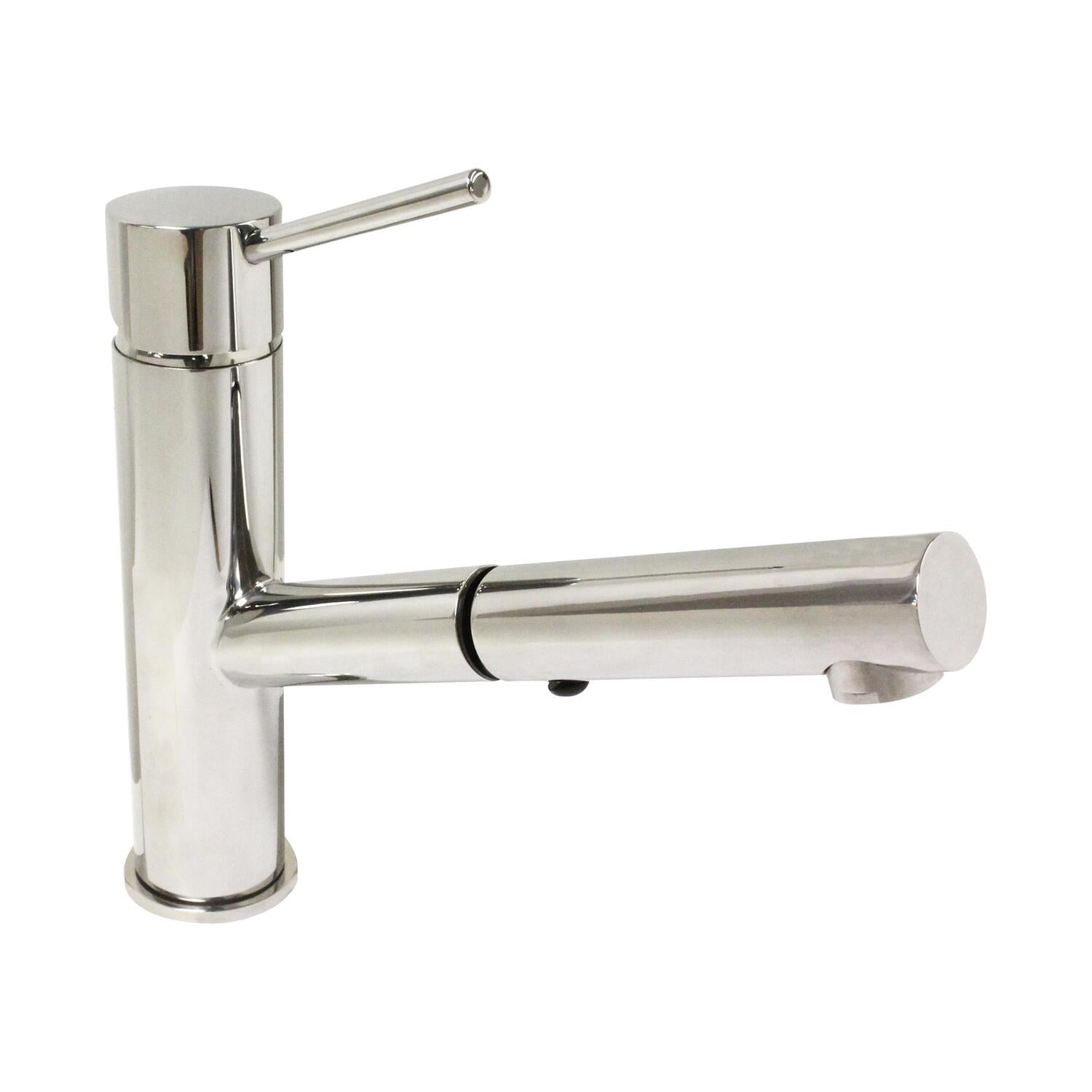 Picture of Concinnity Faucets 522000-PST Pull-Out- Single Lever Hole Kitchen Set - Polished Stainless Steel