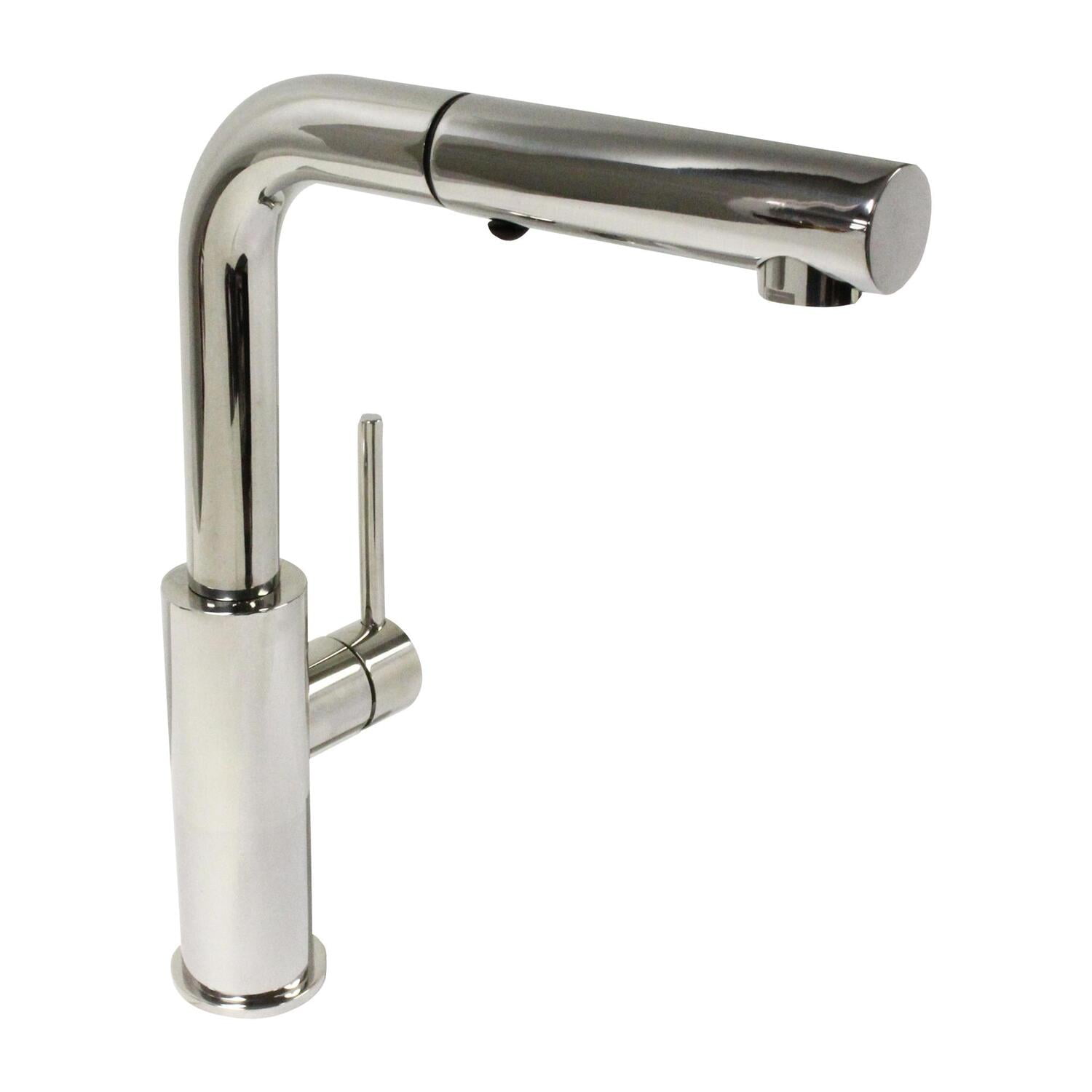 Picture of Concinnity Faucets 522010-PST Swivel- Pull-Down- Single Side Lever Hole Kitchen Set - Polished Stainless Steel