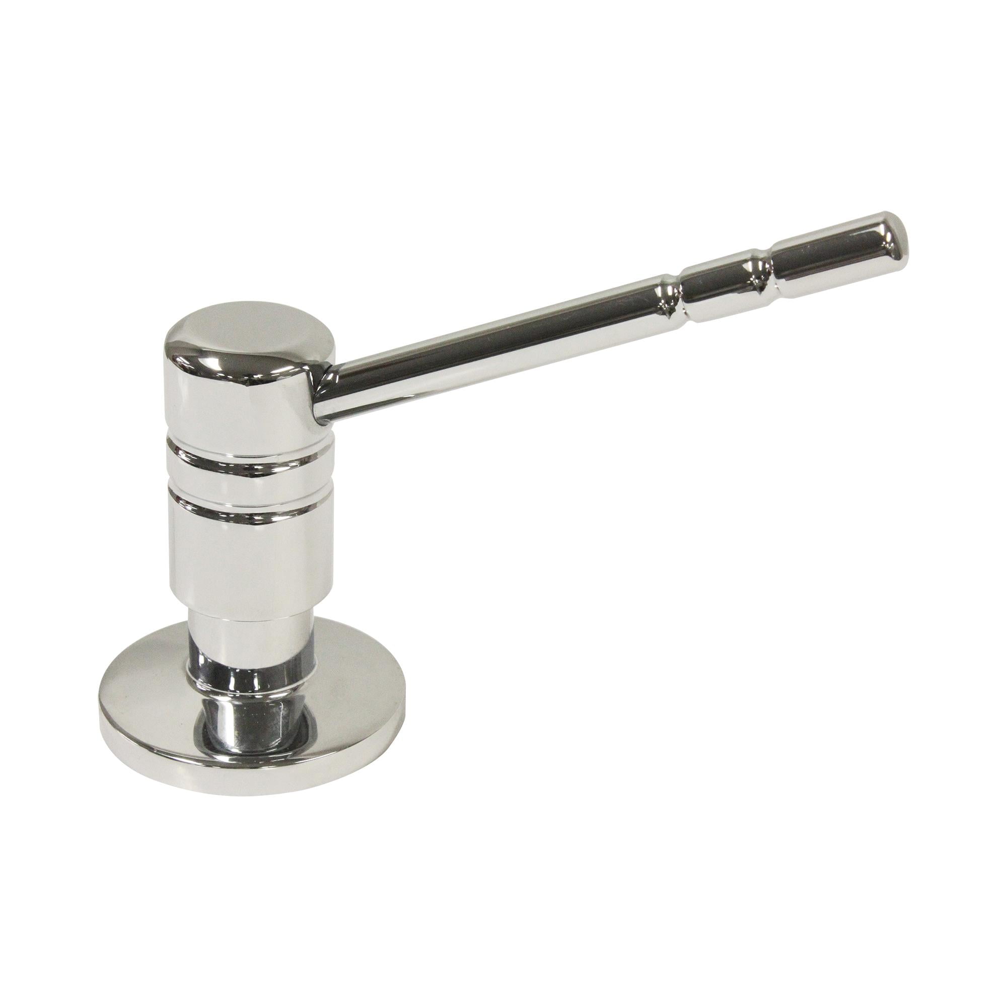 8 oz Deck Mounted- Traditional- Soap & Lotion Dispenser - Polished Chrome