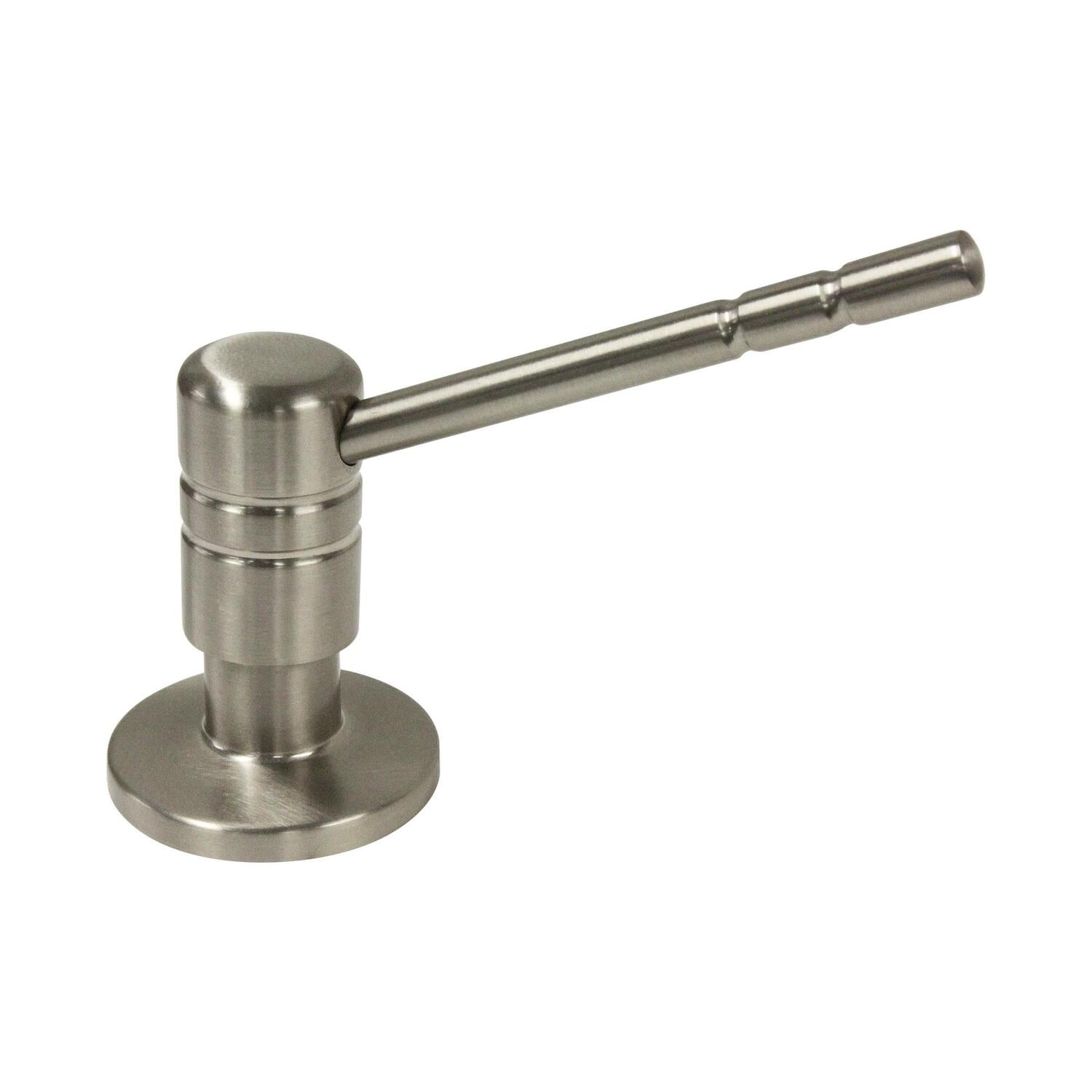 8 oz Deck Mounted- Traditional- Soap & Lotion Dispenser - Satin Nickel