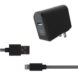 USB Travel Charger with Lightning Cable