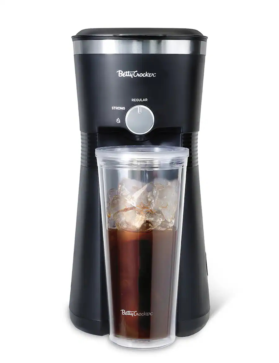 BC-4869B Coffee Maker for Iced & Hot Brews in 4 Minutes - Black