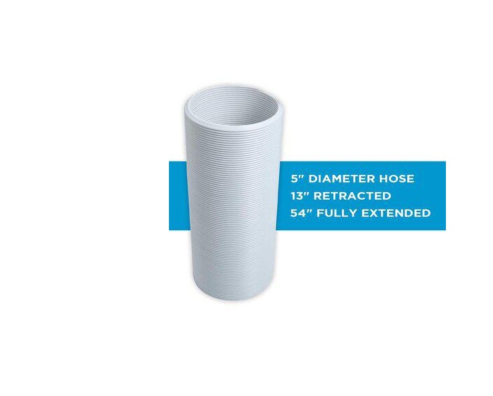 APACK5 Portable Air Conditioner Window Kit with 5 in. Dia. Hose - White