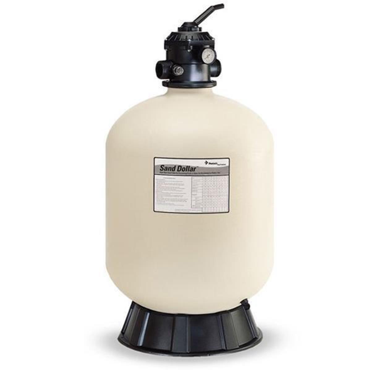 1.5 in. Almond Top Mount Sand Filter Assembly