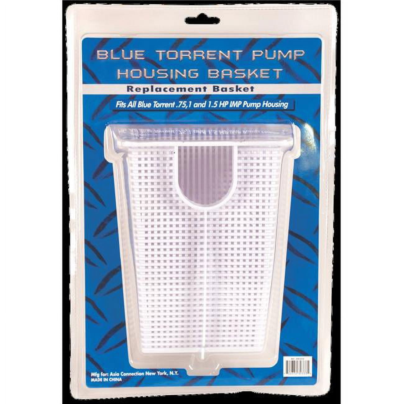Picture of Blue Torrent Pool Products AC30333 Basket Strainer for IMP Torrent&#44; Blue