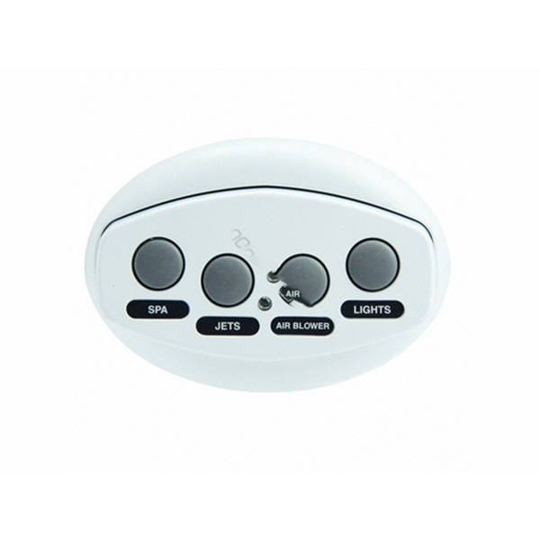 521883 50 ft. Remote IS4 4 Button White Spa-Side Remote Control
