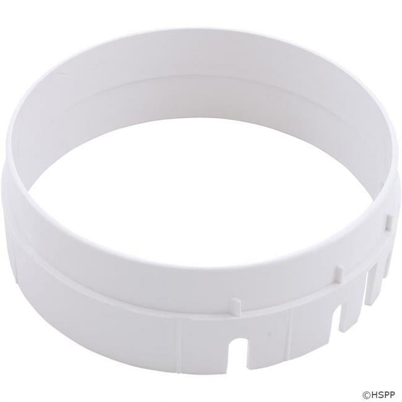 Skimmer Collar Mounting Ring Extension - Vinyl, White
