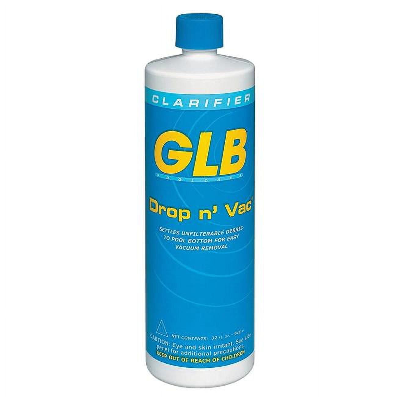 1 qt. GLB Drop N Vac Pool Water Clarifier