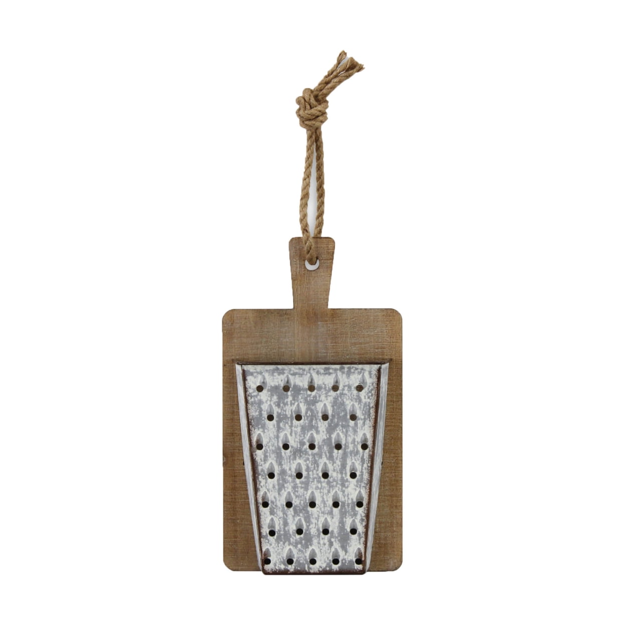 Picture of Cheungs 4852 Wood & Metal Cheese grater on cutting board decor