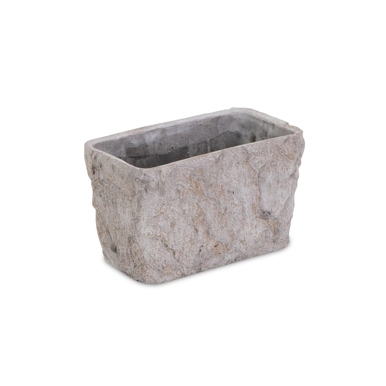 5 lbs Rectangular Cement Planter