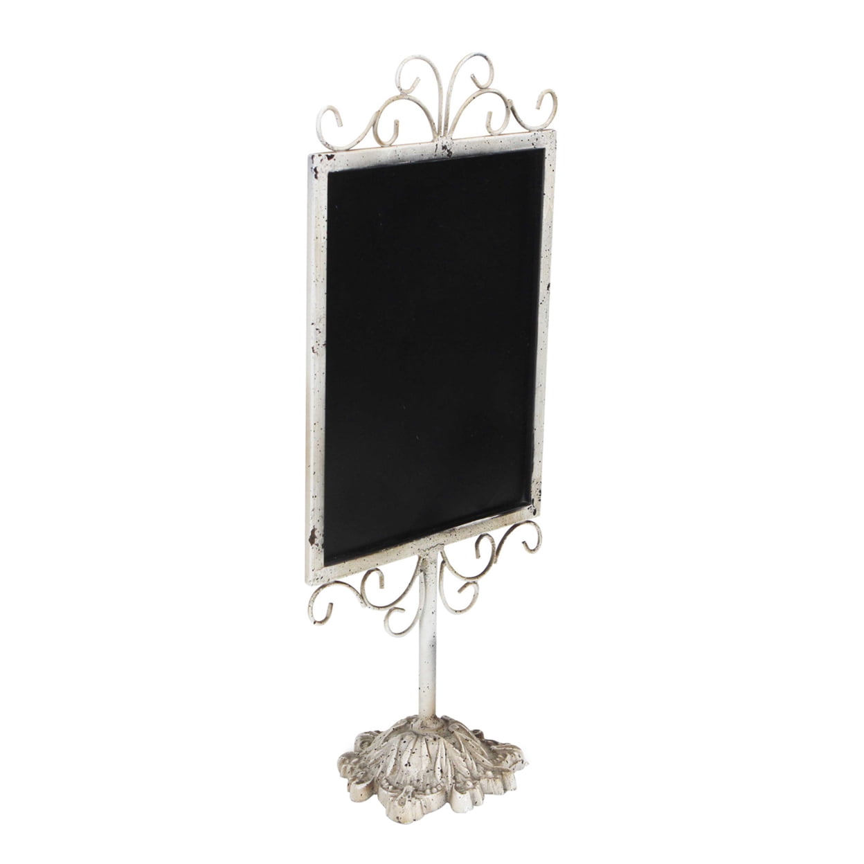 Picture of Cheungs FP-3913A White Shabby Chalkboard with Detailed Base