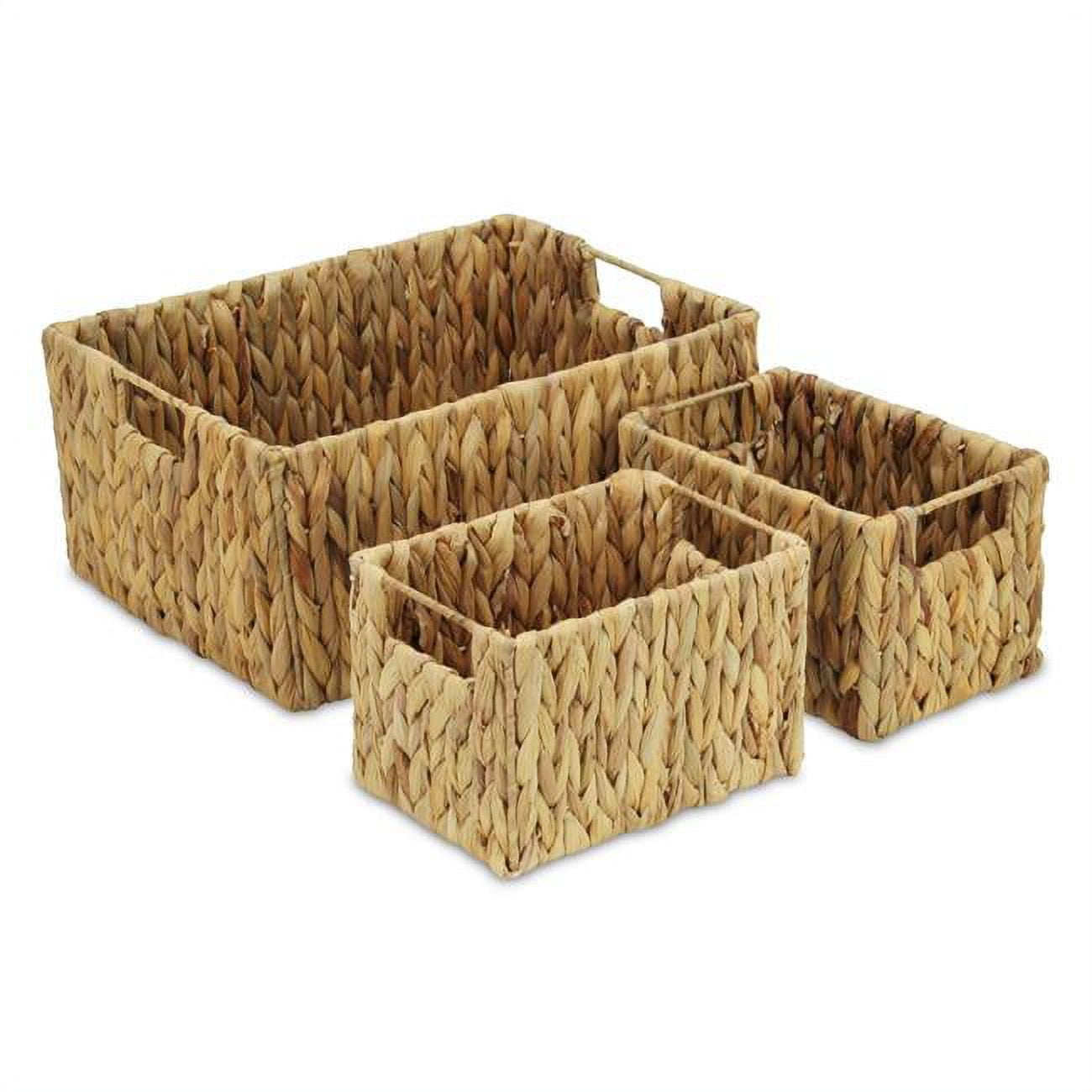 Picture of Cheungs 5678-3 Laelia Water Hyacinth Storage Bin - 3 Piece