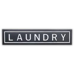 Picture of Cheungs 5695BK-R Callo Horizontal Laundry Sign&#44; Black