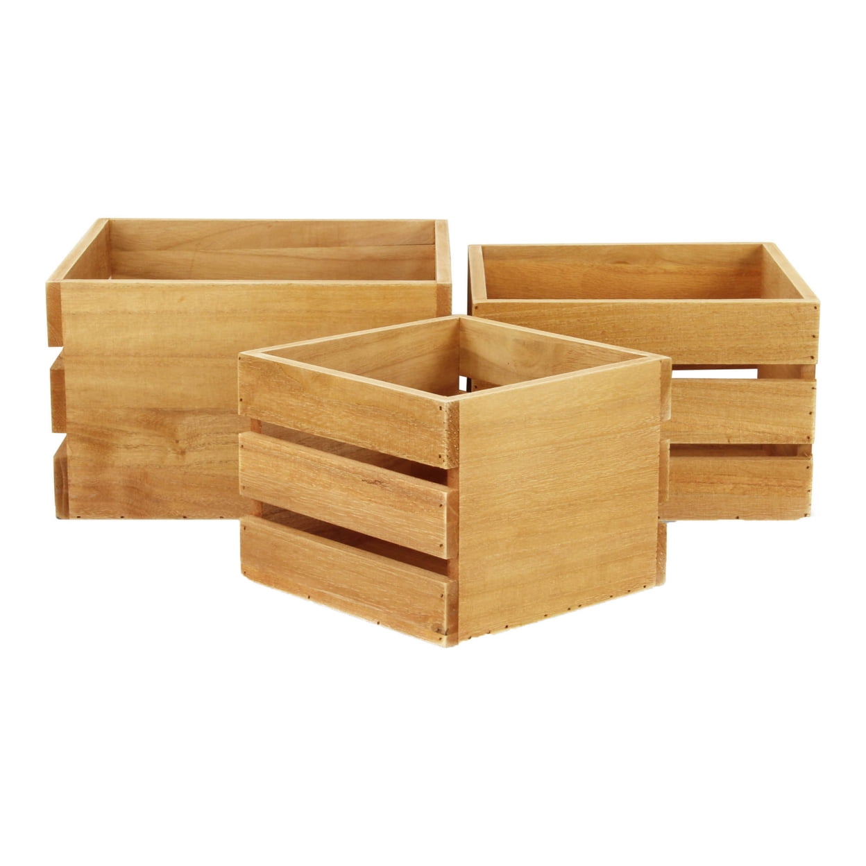 Picture of Cheungs 4831D-3 Rustic Farmstead Wooden Crate Set