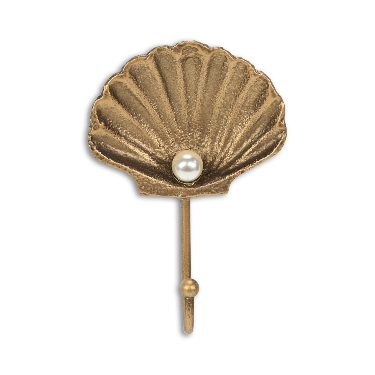 Picture of Cheungs 6117GD Mythra Seashell Cast Iron Wall Hook - Golden