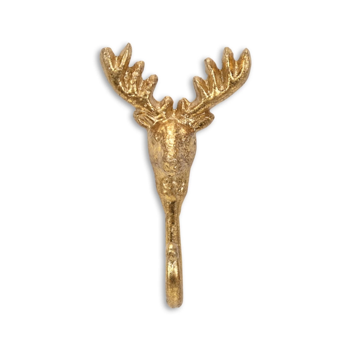 Picture of Cheungs 6118GD Mythra Reindeer Cast Iron Wall Hook - Golden
