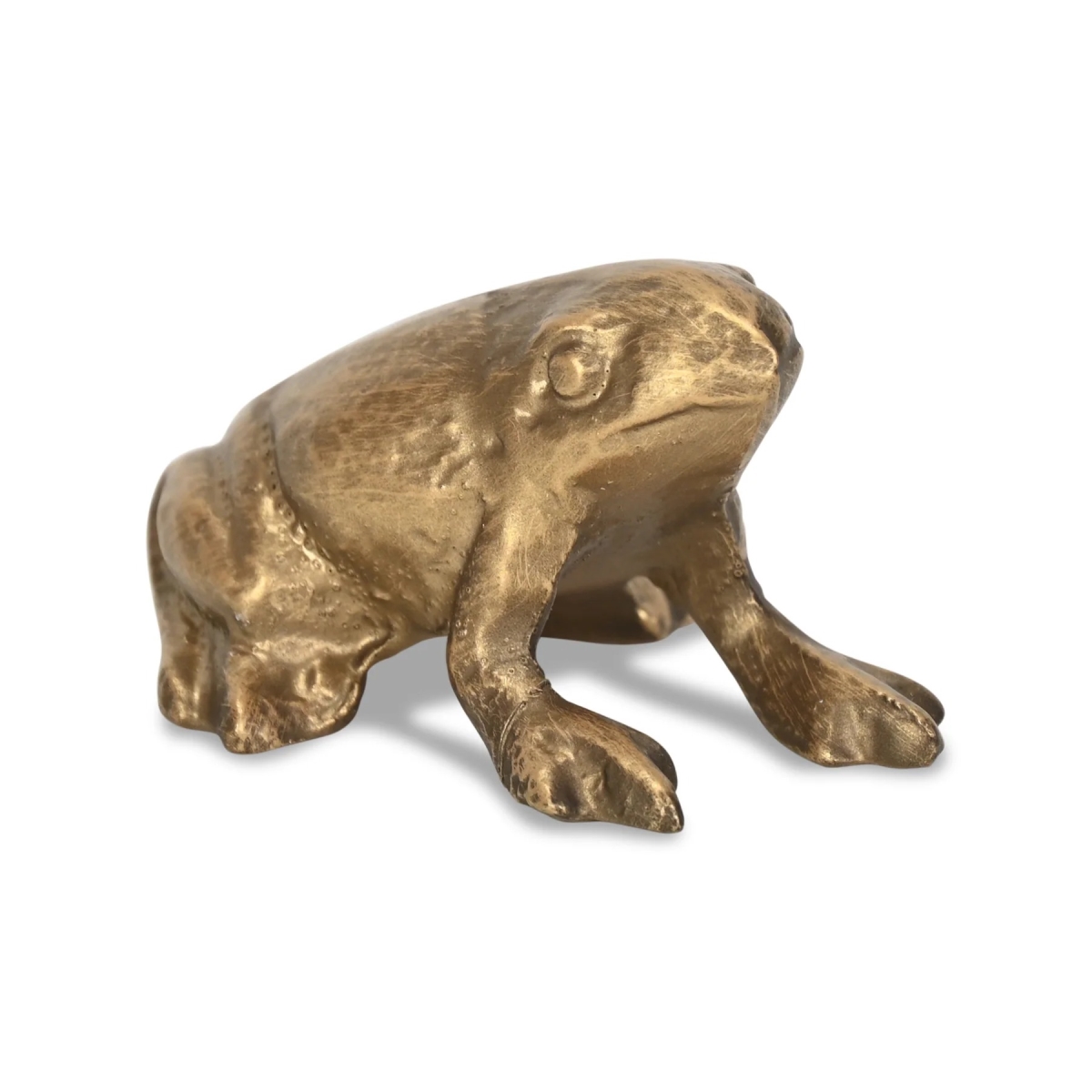 Picture of Cheungs 6125GD Verdor Frog Cast Iron Decor - Golden