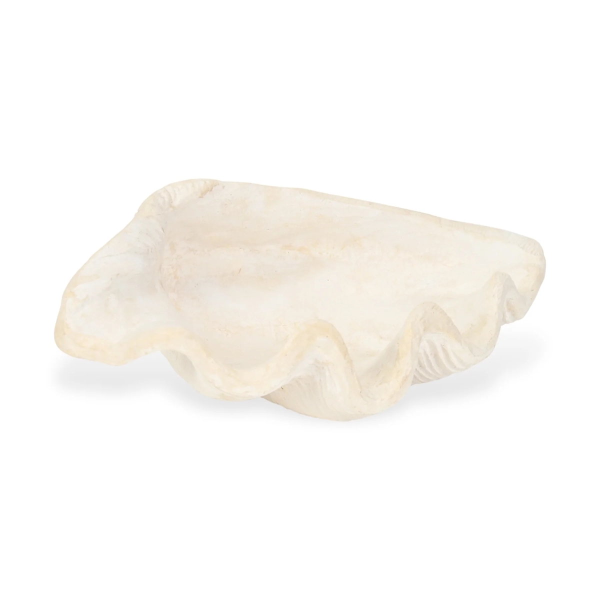 Picture of Cheungs 6134L Vail Composite Material Sea Shell Catchall Tray - Large