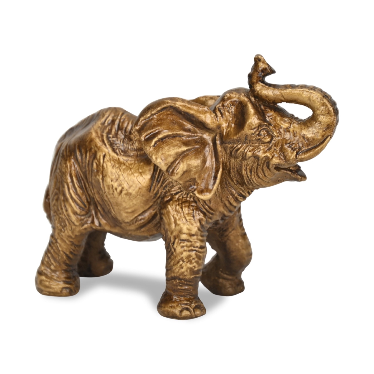 Picture of Cheungs 6152GD Bovira Resin Golden Elephant Decor