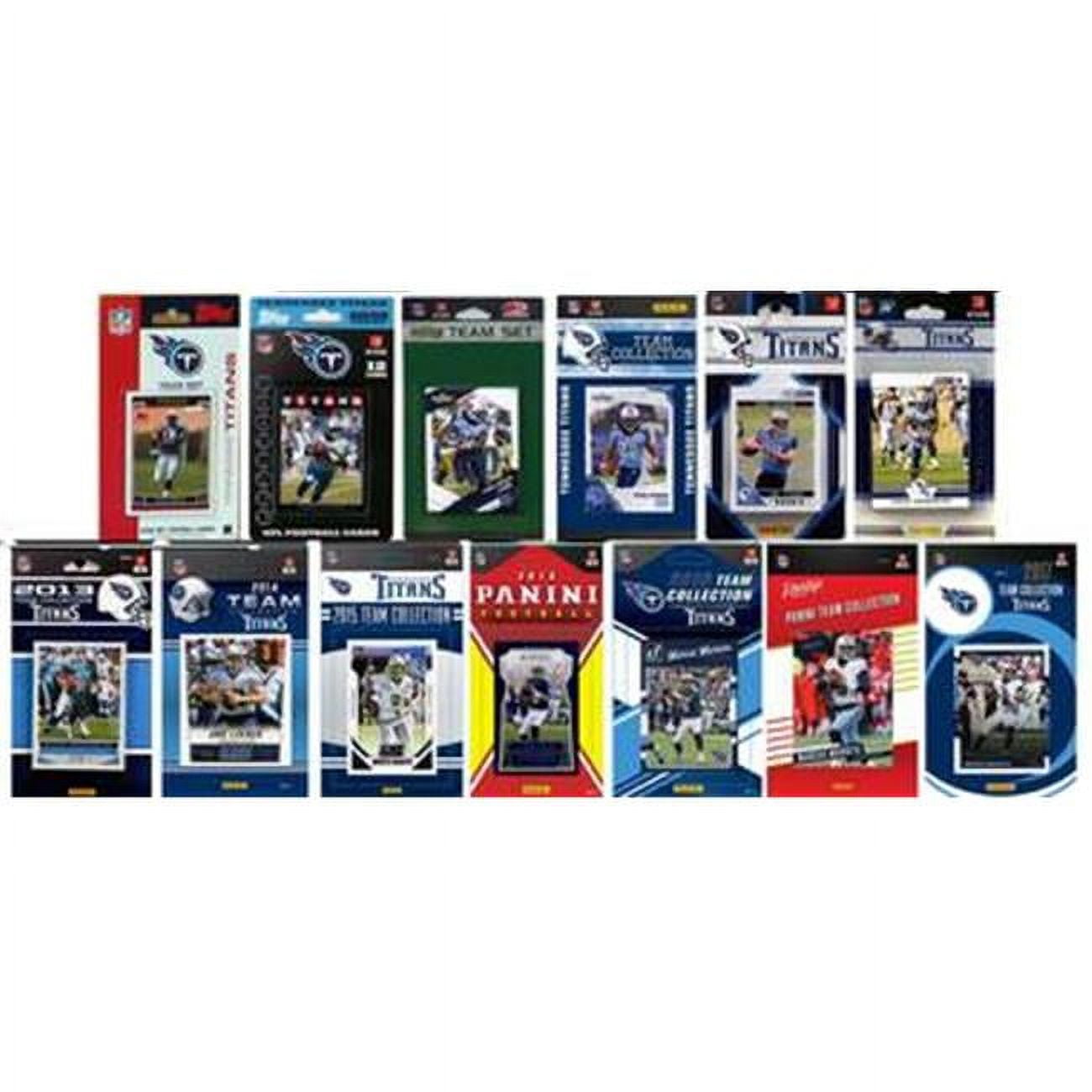 Picture of C & I Collectables TITANS1317TS NFL Tennessee Titans 13 Different Licensed Trading Card Team Sets