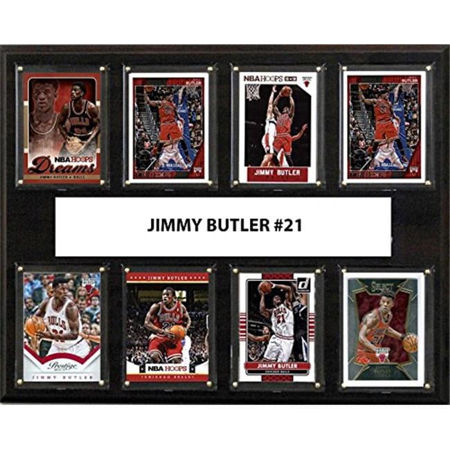 Picture of C & I Collectables 1215JBUTLER8C 12 x 15 in. Jimmy Butler NBA Chicago Bulls 8 Card Plaque