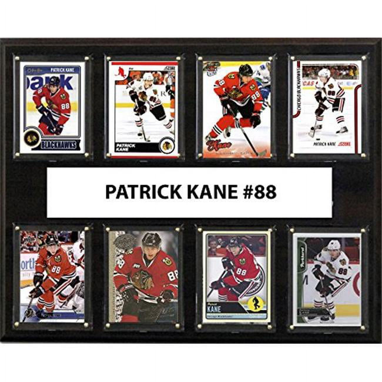 Picture of C & I Collectables 1215KANE8C 12 x 15 in. Patrick Kane NHL Chicago Blackhawks 8 Card Plaque