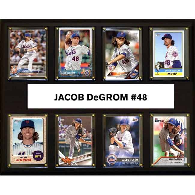 MLB 12 x 15 in. Jacob DeGrom New York Mets 8-Card Plaque -  CoolCollectibles, CO3373597